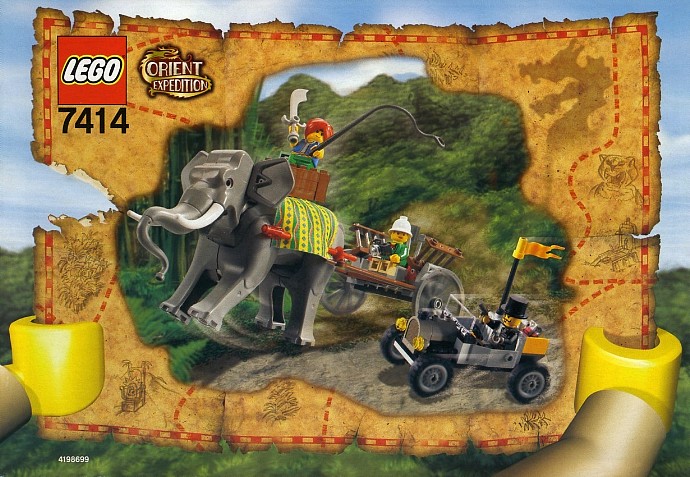 LEGO 7414 - Elephant Caravan