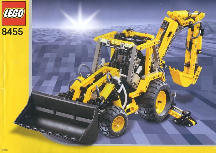 LEGO 8455 - Back-Hoe