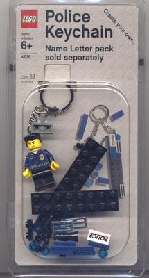 LEGO 4676 - Police Key Chain