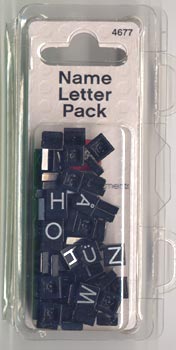 LEGO 4677 - Name Letter Pack