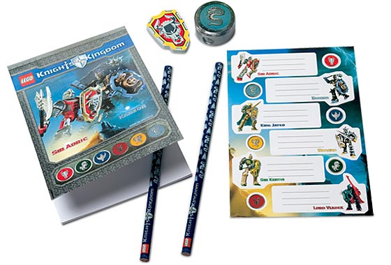 LEGO 4494685 - Knights' Kingdom Stationery Set