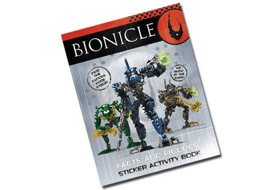 LEGO 4506547 BIONICLE Facts and Figures Sticker Activity Book