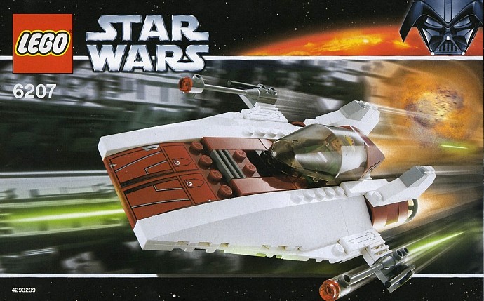 LEGO 6207 A-wing Fighter
