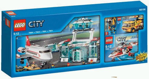 LEGO 66156 - City Airport Exclusive Pack