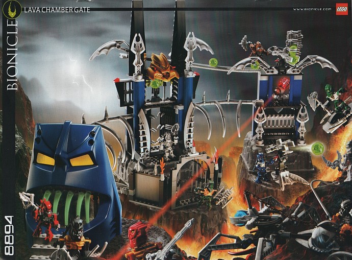 LEGO 8894 Piraka Stronghold