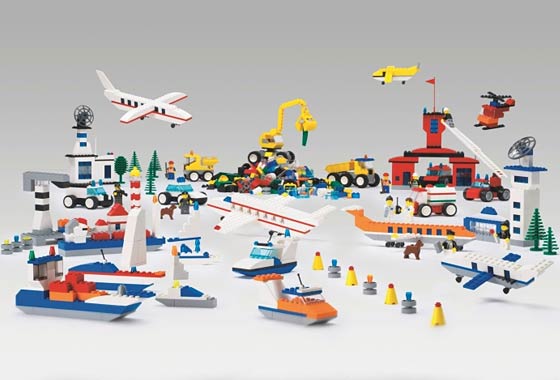 LEGO 9321 - World Transport Services Set