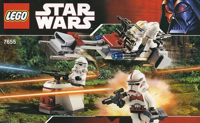 LEGO 7655 Clone Troopers Battle Pack