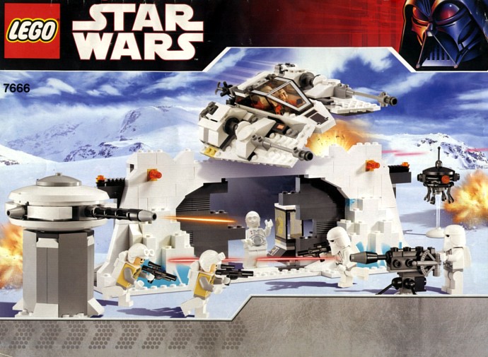 LEGO 7666 Hoth Rebel Base