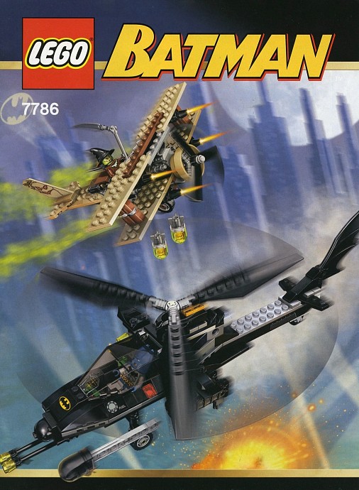 LEGO 7786 - The Batcopter: The Chase for Scarecrow