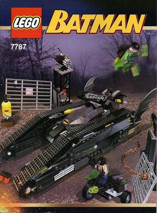 LEGO 7787 The Bat-Tank: The Riddler and Bane's Hideout