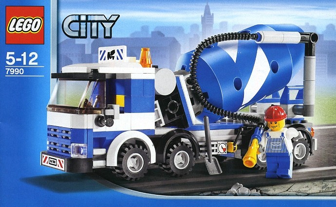 LEGO 7990 Cement Mixer