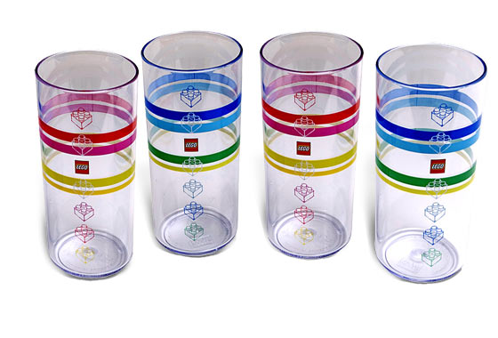 LEGO 851951 Classic Stripes Plastic Tumblers