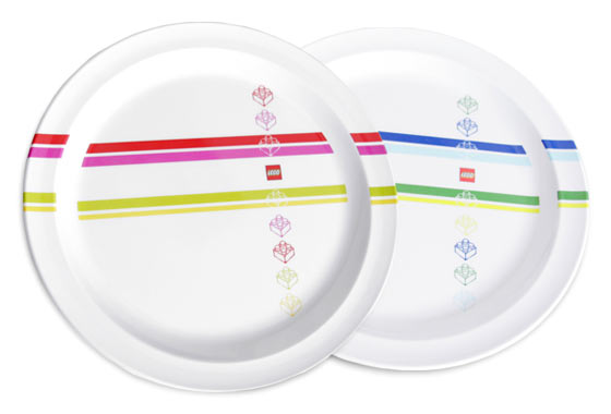 LEGO 852084 - Classic Stripes Melamine Plates