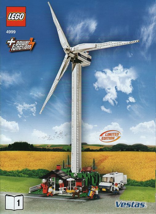 LEGO 4999 Vestas Wind Turbine