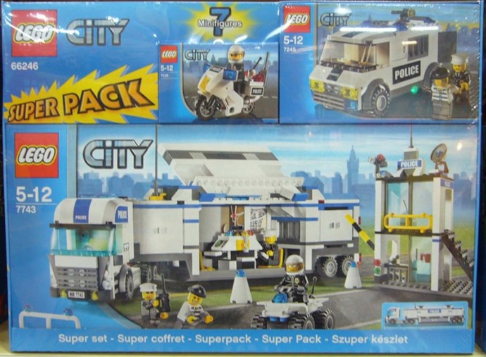 LEGO 66246 - City Police Super Pack
