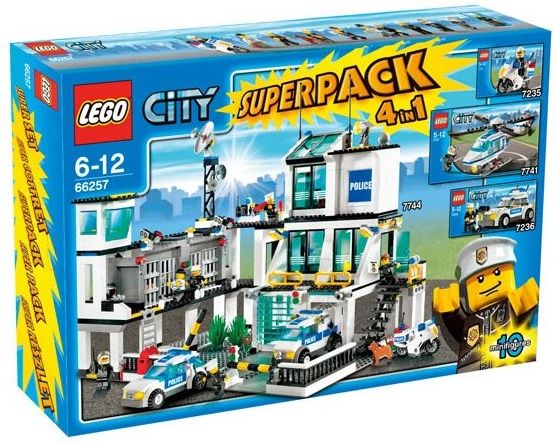 LEGO 66257 - City Police Super Pack 4-in-1
