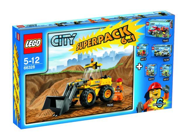 LEGO 66328 City Super Pack 6 in 1