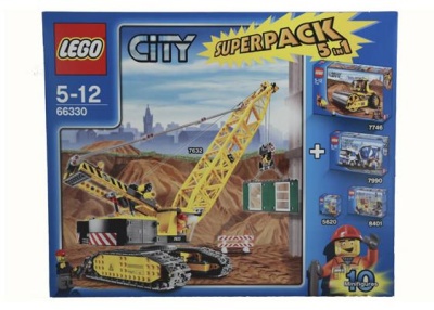 LEGO 66330 - City Super Pack 5 in 1