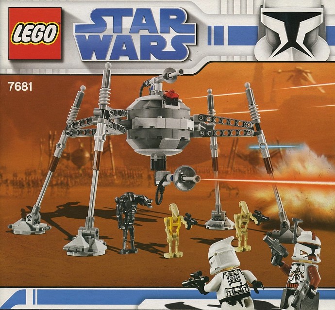 LEGO 7681 - Separatist Spider Droid