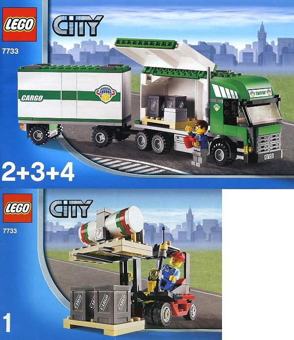 LEGO 7733 - Truck & Forklift