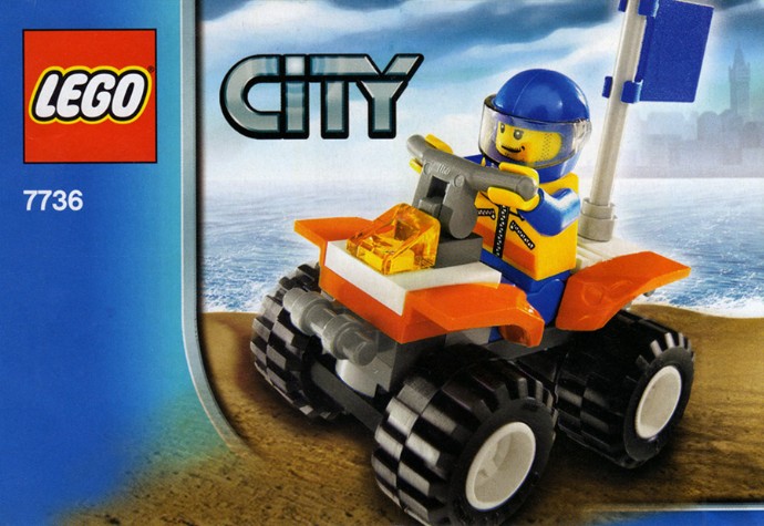 LEGO 7736 Coast Guard Quad Bike