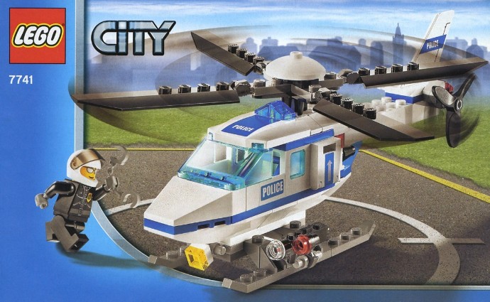 LEGO 7741 Police Helicopter