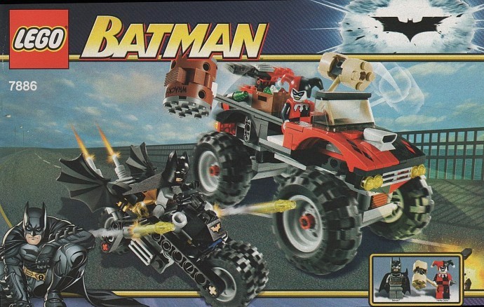 LEGO 7886 - The Batcycle: Harley Quinn's Hammer Truck