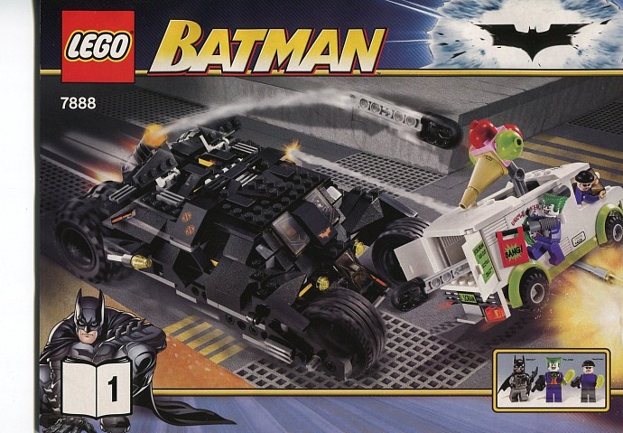 LEGO 7888 The Tumbler: Joker's Ice Cream Surprise