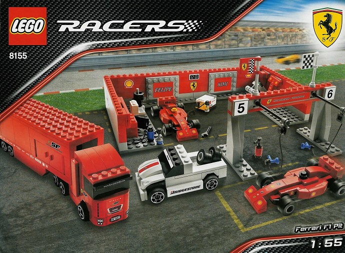 LEGO 8155 Ferrari F1 Pit