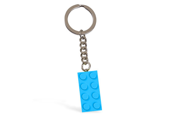 LEGO 852274 Light Blue Brick Key Chain