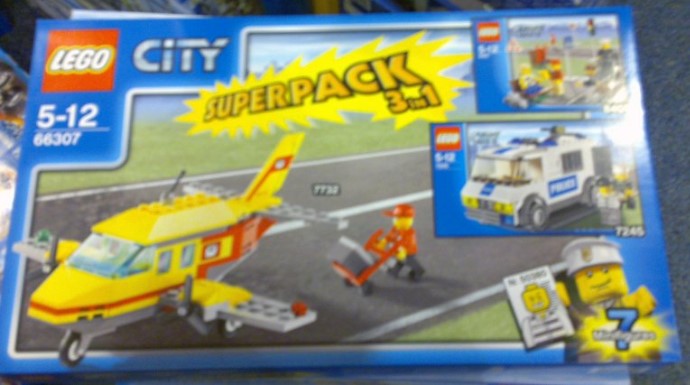 LEGO 66307 - City Super Pack 3 in 1