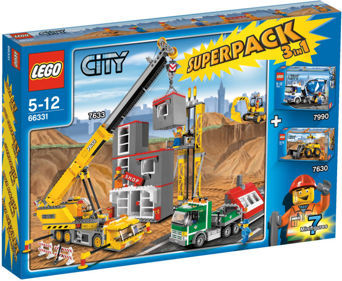 LEGO 66331 City Super Pack 3 in 1