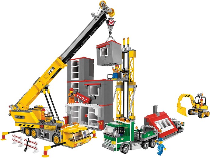 LEGO 7633 Construction Site