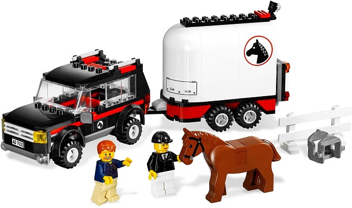 LEGO 7635 4WD with Horse Trailer
