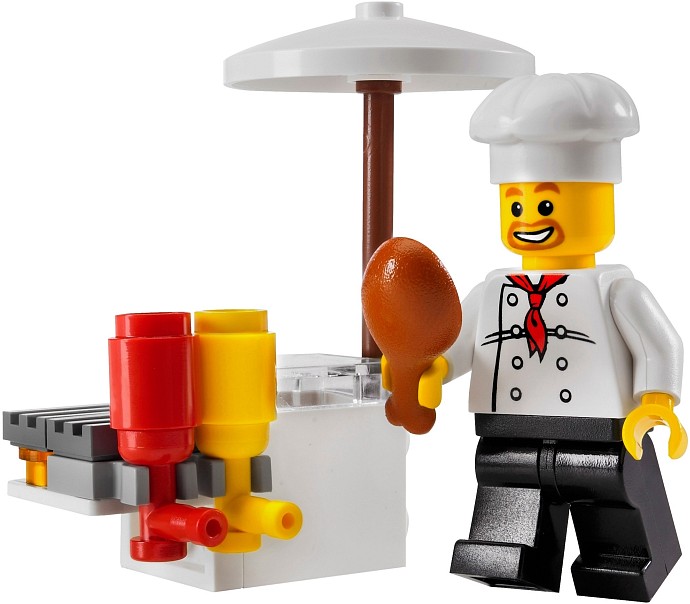 LEGO 8398 - BBQ Stand