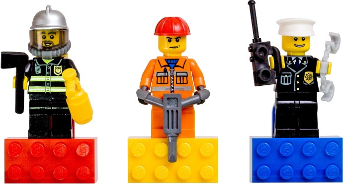 LEGO 852513 City Hero Magnet Set