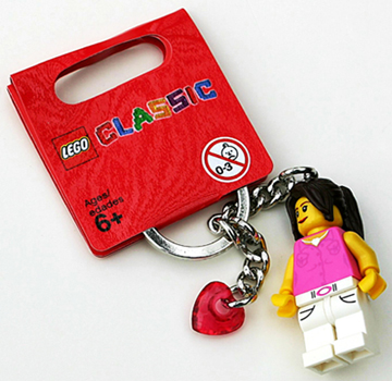 LEGO 852704 - Classic Girl Key Chain