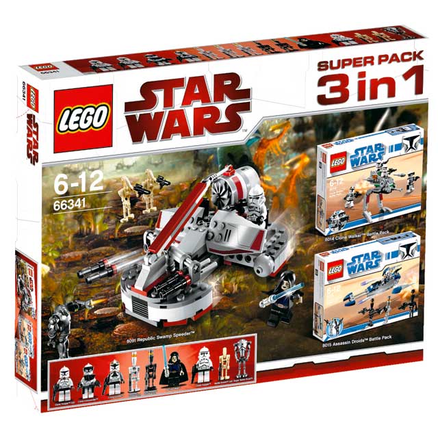 LEGO 66341 Star Wars Super Pack 3 in 1