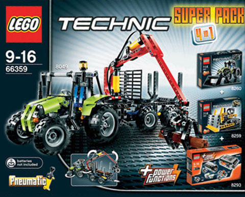 LEGO 66359 - Super Pack 4 in 1