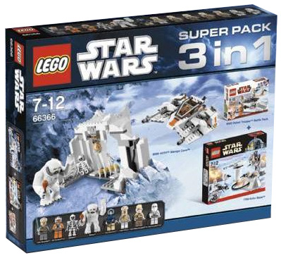 LEGO 66366 Star Wars Super Pack 3 in 1
