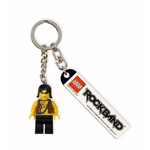 LEGO 852889 - LEGO Rock Band Promo Key Chain Minifig 1