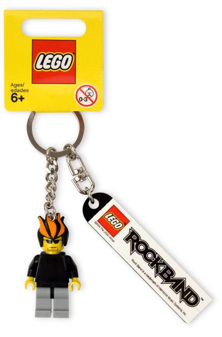 LEGO 852890 - LEGO Rock Band Promo Key Chain Minifig 2