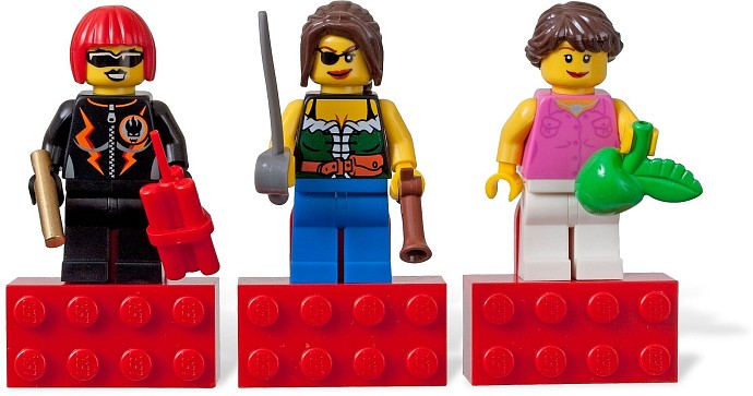 LEGO 852948 - Female Minifigure Magnet Set
