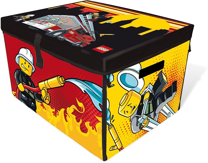 LEGO 2856200 - Firefighter ZipBin Large Storage Toy Box