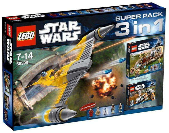 LEGO 66396 - Star Wars Super Pack 3 in 1