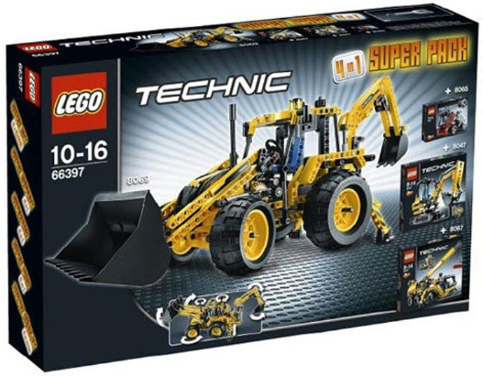 LEGO 66397 - Technic Super Pack 4 in 1