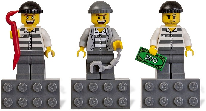LEGO 853092 City Burglars Magnet Set