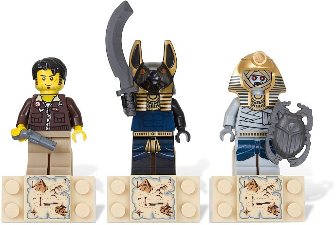 LEGO 853168 Magnet Set: Amset-Ra, Jack Raines and Anubis Guard