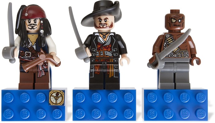 LEGO 853191 - Pirates of the Caribbean Magnet Set