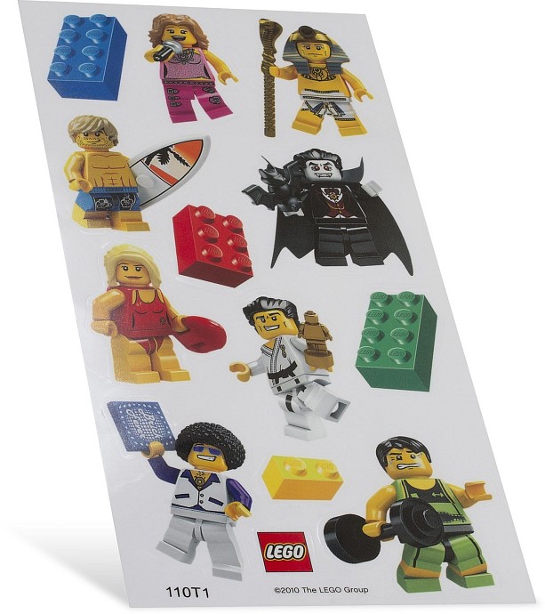 LEGO 853216 - Classic Minifigure Sticker Set